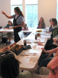 Book Arts Guild of Vermont – Math is Fun! with Judy Sgantas – May 2010
