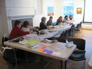 Book Arts Guild of Vermont - Kids to Kids with Ann Joppe-Mercure - May 2011