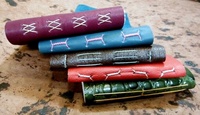 Handbound leather journals