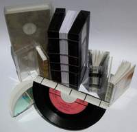 Books On Tape by Woody Leslie - book art