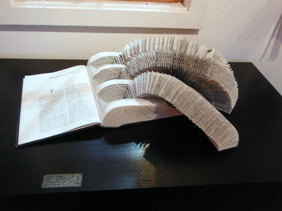 Altered book by Dorsey Hogg