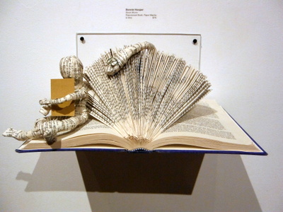 Altered book by Bonnie Hooper
