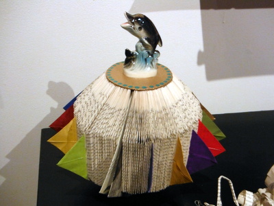 Altered book by Betsy Chapek
