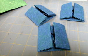 Hand-folded Masu boxes