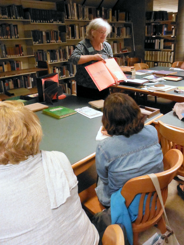 BAG meeting at UVM Special Collections