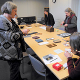 Book Arts Guild of Vermont visit to Dartmouth Special Collections