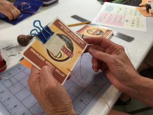 Sewing coptic journal