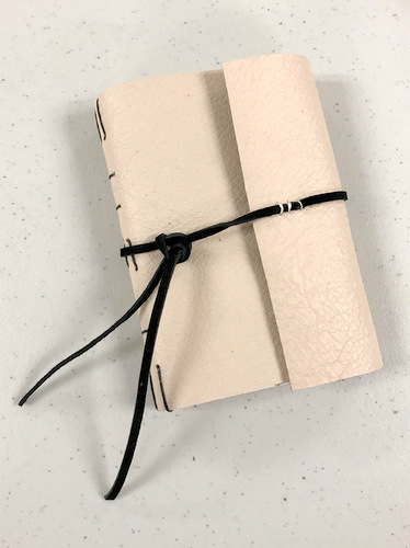 Handbound leather journal