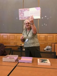 Librarian Prudence Doherty at UVM Special Collections