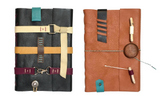 2 handmade leather journals