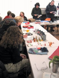 Book Arts Guild of Vermont - Bookbinding Sharing and Support - January 2011