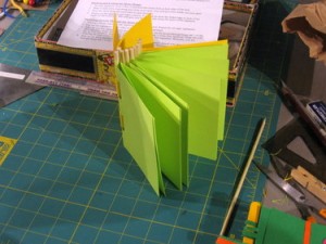 Book Arts Guild of Vermont - Piano Hinge Binding with Jill Abilock - September 2011