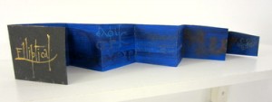 Handmade book "Exploring the Elliptical" by Eloise Beil