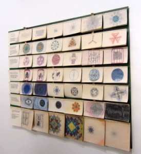 Handmade book "Order Into Chaos" by Nancy Stone