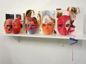 Handmade book "Facebook: Am I Who I Think You Think I Am?" by Jill Abilock