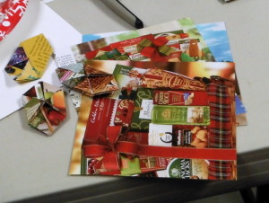 Paper and origami cubes