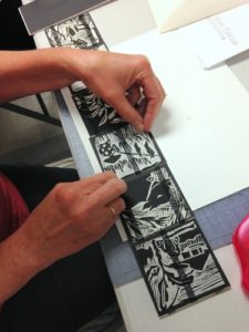 Handmade Jacob's Ladder book