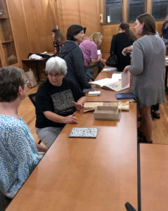 Book Arts Guild of Vermont meeting at UVM Special Collections
