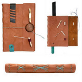 Leather journals by Elissa Campbell