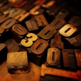 letterpress wood type