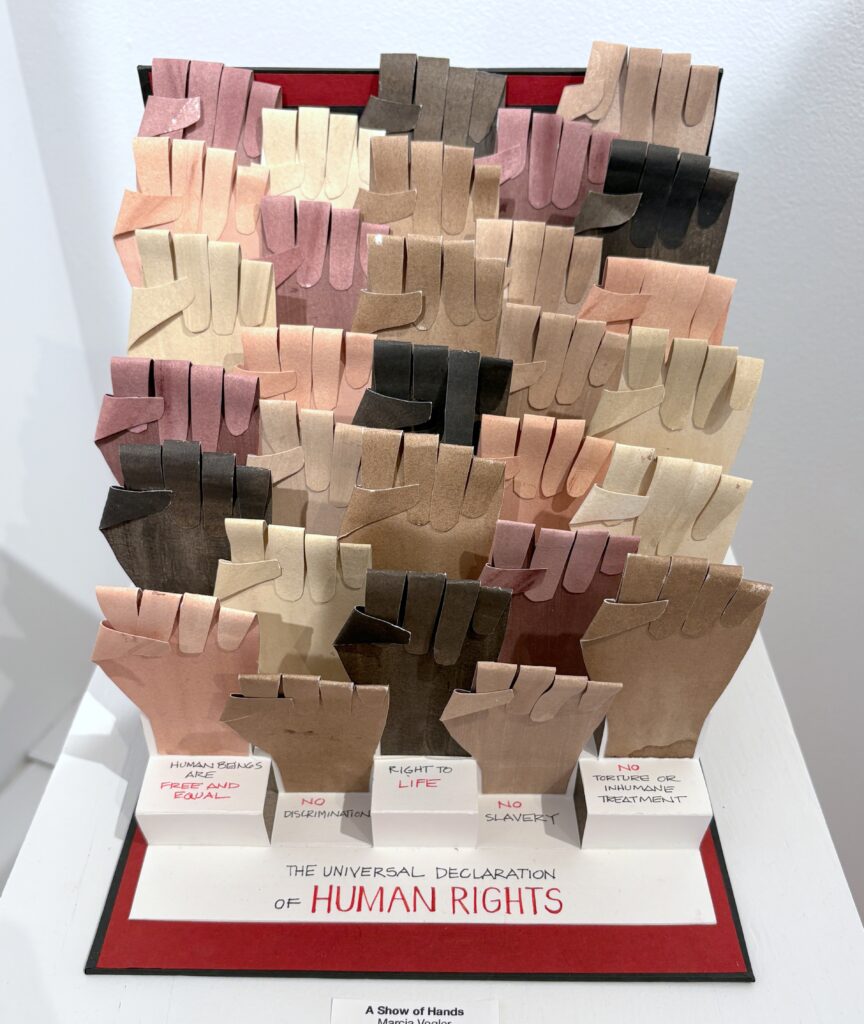 Artist book - A Show of Hands by Marcia Vogler