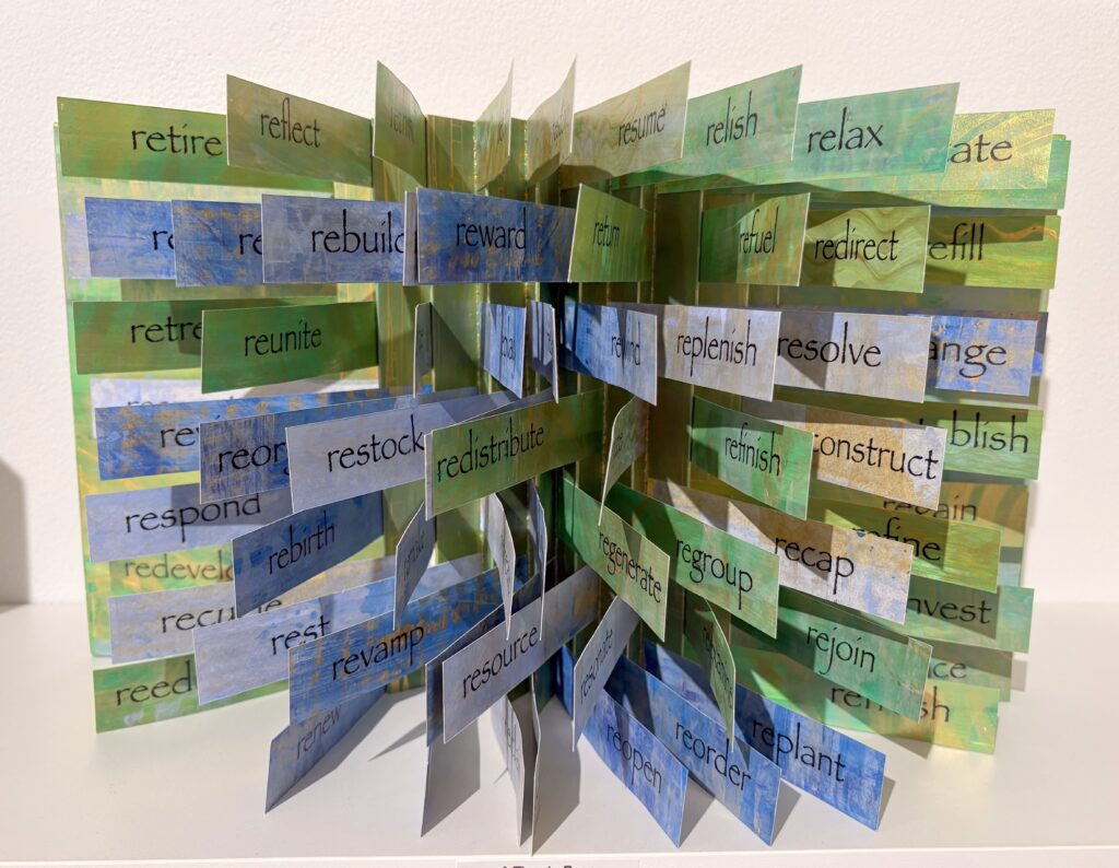 Artist book - A Time to Reap by Ann Joppe-Mercure