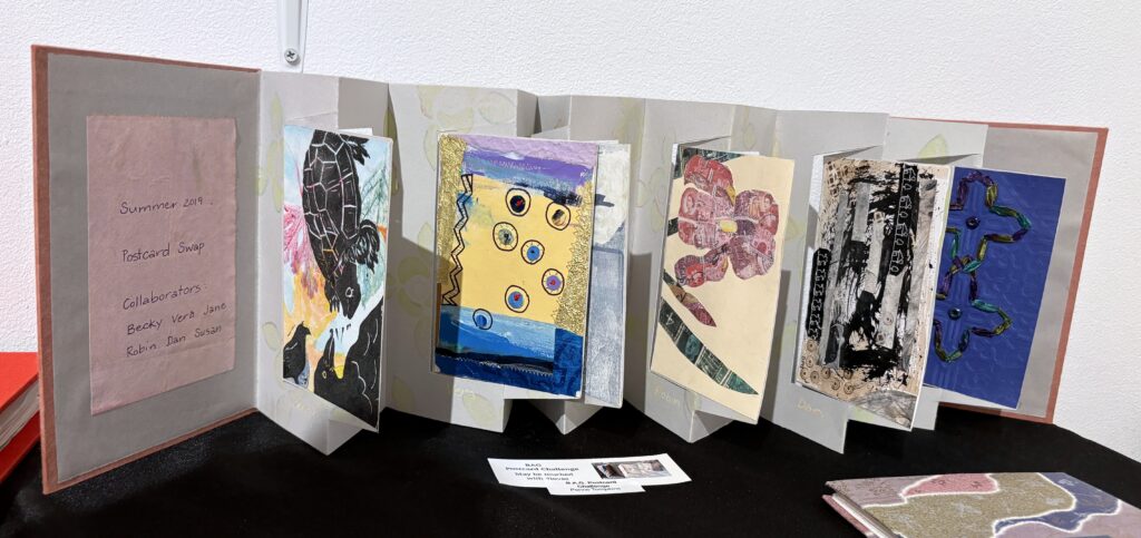 Artist book - B.A.G. Postcard Challenge by Penne Tompkins