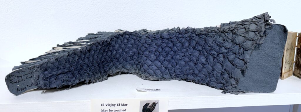 Artist book - El Viejoy El Mar by Anne McMillan