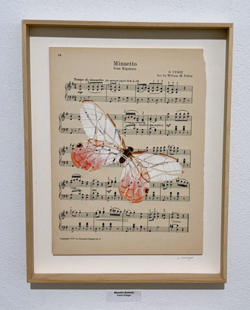 Paper weaving - Minuetto Butterfly by Karen Krieger