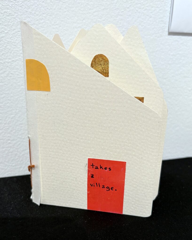 Artist book - Takes a Village by Gretchen Hammel