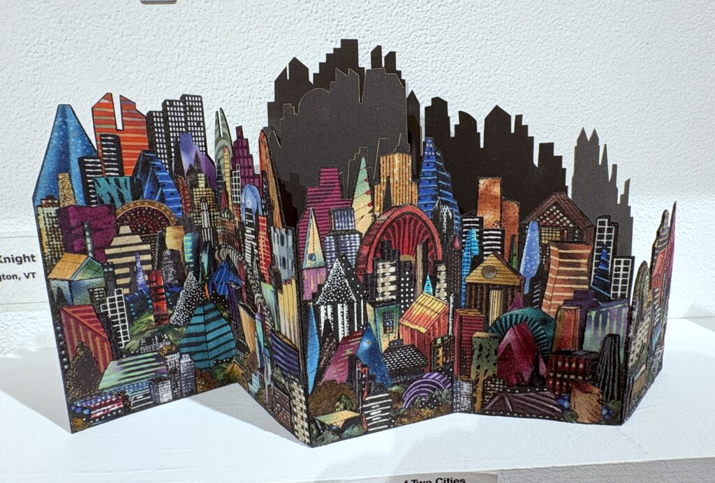 Artist book - Tale of Two Cities by Sally Knight