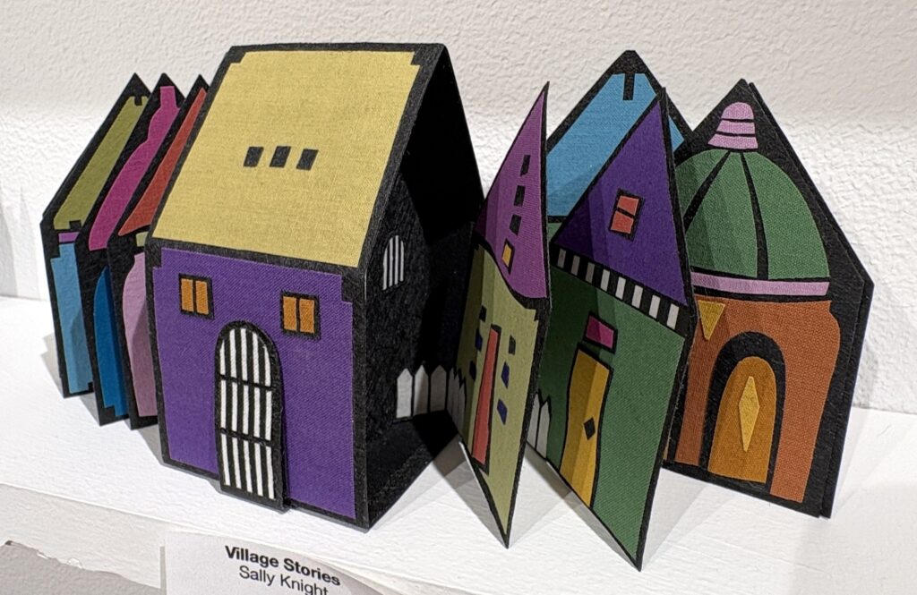 Artist book - Village Stories by Sally Knight