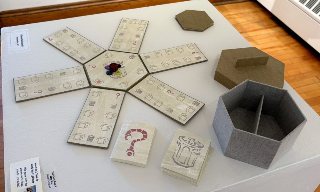 Artist book - You Can't Take it with You by Elissa Campbell